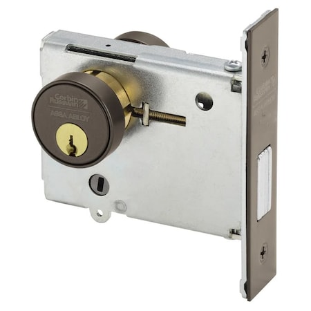 Corbin Russwin Mortise, Double Cylinder, 613 Oil-Rubbed Dark Bronze, 2-3/4 Backset, Keyed Random DL4112-613